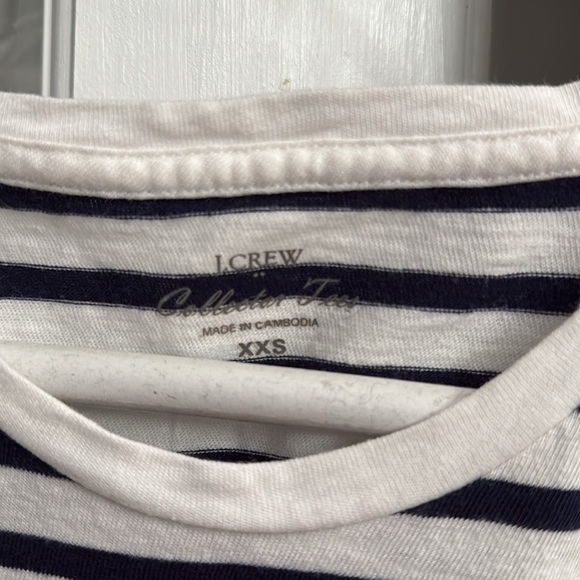 J.CREW Striped Sequin Pineapple T-Shirt - Picture 4 of 4